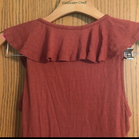 Ruffled front bodysuit - Picture 2 of 5